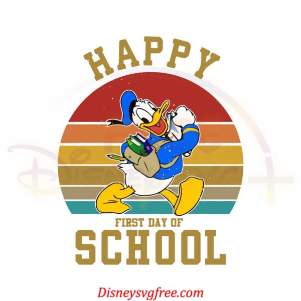 disney-donald-duck-happy-first-day-of-school-svg-cricut-file