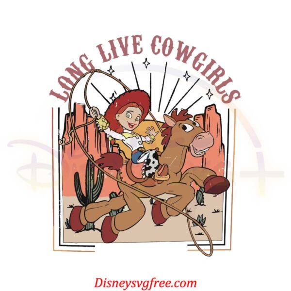 vintage-disney-toy-story-long-live-cowgirl-svg-cutting-file