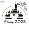 2023 Disney Castle Silhouette Design SVG Files