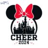 2024 Disney Castle Minnie Head SVG Cheer