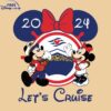 2024 Disney Cruise with Minnie and Mickey SVG