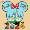 2024 Disney Minnie Castle Family Adventure SVG