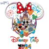 2024 Disney Trip Minnie Ears Castle SVG