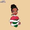 Best Christmas Party Design SVG Files for Disney Princess Tiana