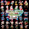 Bundle of Santa Claus SVGs with Disney Christmas Characters