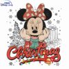 Charming Minnie Mouse Christmas SVG Download