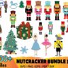 Christmas Nutcracker SVG Bundle with 100 Files