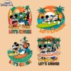 Cruise with Disney Mickey Donald Goofy SVG PNG Pack