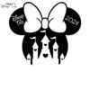 Disney 2024 Minnie Castle SVG