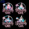 Disney Castle Birthday Girl PNG Collection