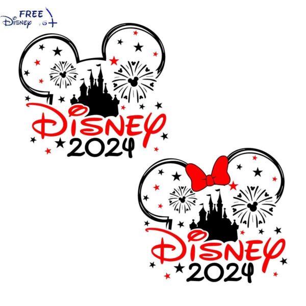 Disney Castle Family Vacation 2024 SVG