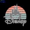 Disney Castle Sunset Vintage SVG PNG for Cricut Sublimation