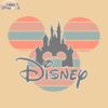 Disney Castle Vintage Mickey Ear Graphic Designs Svg Files