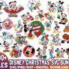 Disney Christmas Bundle Over 1500 Svg Png Files