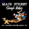 Disney Christmas Mickey and Friend SVG Main Street Sleigh Rides