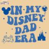 Disney Dad Era Mickey Castle SVG