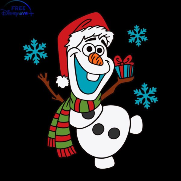 Disney Frozen Olaf Christmas SVG