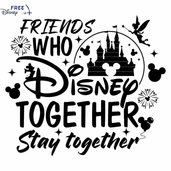 Disney Magical Castle SVG for Forever Friends