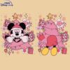 Disney Mickey Pink Xmas Tree Digital SVG File