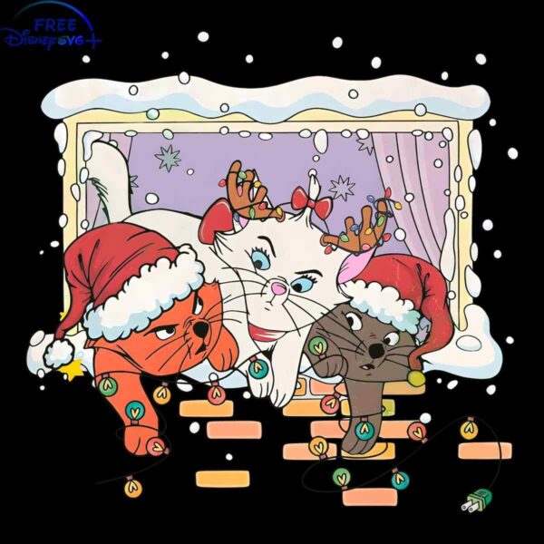 Disney The Aristocats Festive Lights PNG