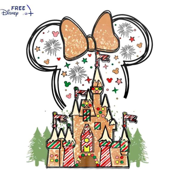 Download Vintage Disney Gingerbread Castle PNGs