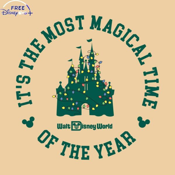 Experience the Magic Disney Castle SVG