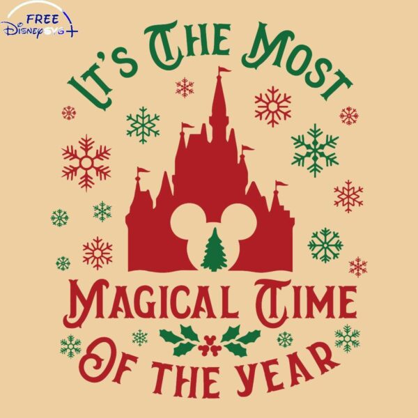 Experience the Magic Disney Castle SVG Design