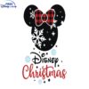 Festive Disney Minnie Plaid Head SVG