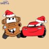 Get Festive with Disney Cars Christmas Tow Mater McQueen SVG