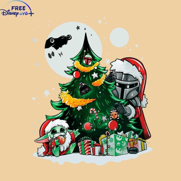 Grab Your Darth Vader Christmas SVG from Disney