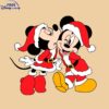 Joyful Mickey Minnie Disney Christmas SVG Graphic Cutter