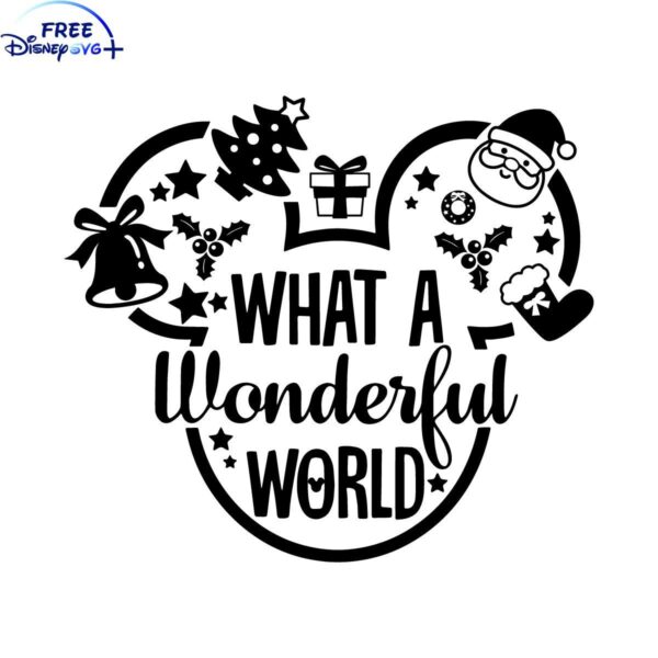 Magical Christmas Disney World Svg Cut Files