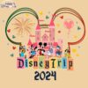 Magical Disney 2024 Castle Adventure with Mickey Pals SVG