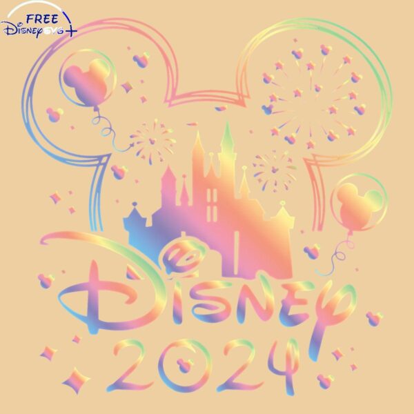 Magical Disney Family Vacation 2024 Mickey Castle SVG