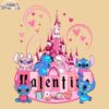 Magical Disney Valentine Castle SVG