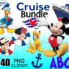 Mickey And Friends Cruise Bundle PNG