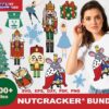 Over 100 Festive Nutcracker and Christmas SVG Bundle