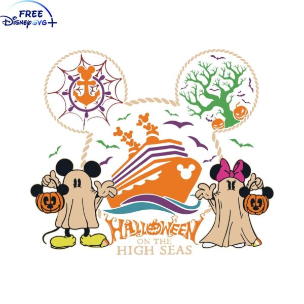 Spooky Disney Cruise Halloween Fun on the High Seas SVG