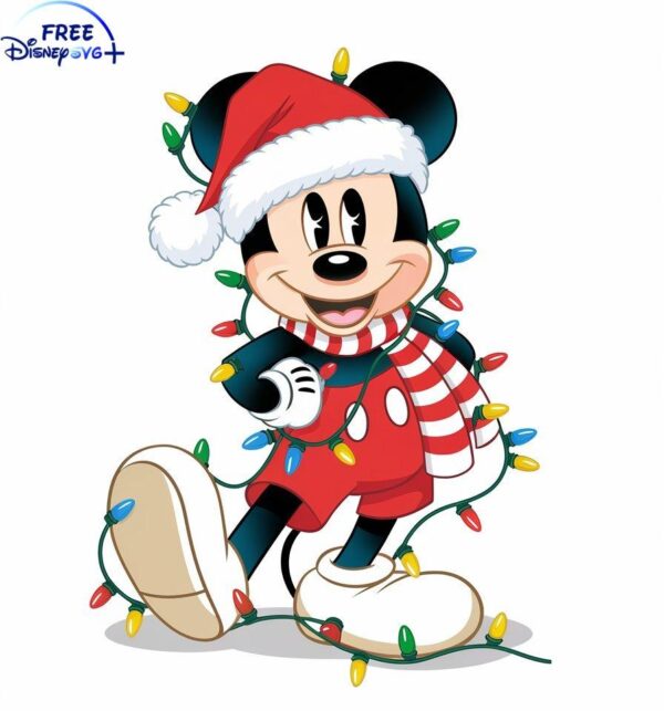 Festive Disney Holiday Designs Mickey and Minnie Mouse Christmas