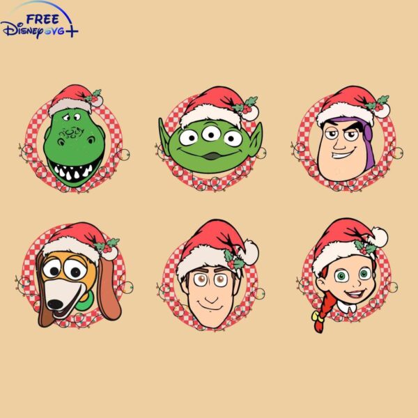 Ultimate Disney Toy Story Christmas Bundle SVG