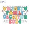 Vintage Disney 2024 Family Getaway Castle SVG