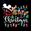 Vintage Disney Holiday Lights SVG