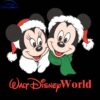 Vintage Disney World Christmas SVG Design