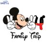 2024 Disney Mickey Mouse Family Vacation SVG