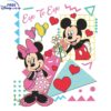 Adorable Mickey and Minnie Valentine SVG