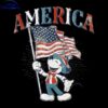 American Flag Mickey Mouse Silhouette SVG File