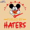 Boost Your Game with HaterFueled Mickey Chiefs 49ers SVG