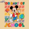 Celebrate 100 Days of School with Mickey Mouse SVG