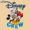 Disney Crew Mickey Friends SVG