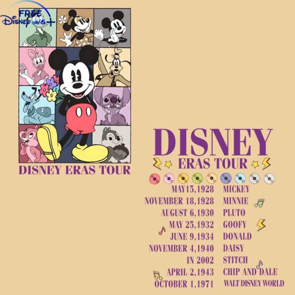 Disney Eras Tour SVG PNG Download